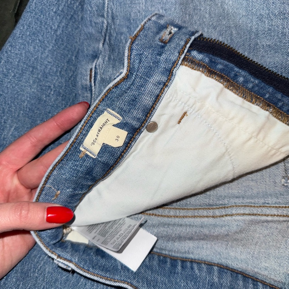 Madewell Light Blue Denim Jeans - Picture 4 of 4